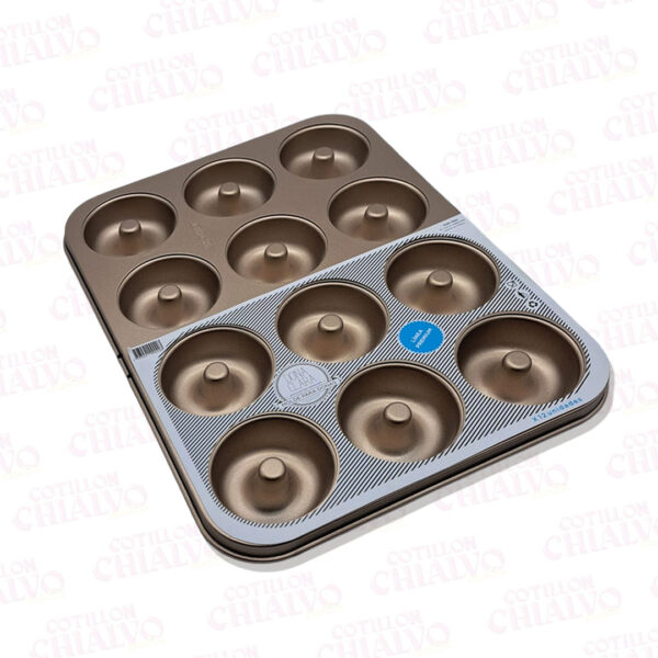 Molde Donas Lisas 12U