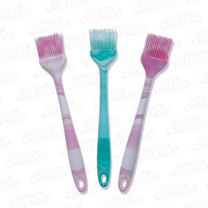 Pincel Silicona Mango Duro 24cm