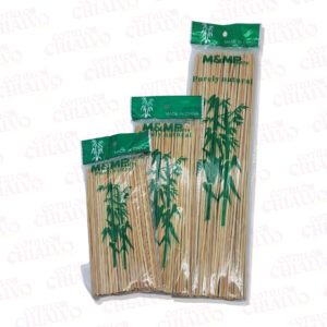 Palito Brochete 30cm 90u X 10U