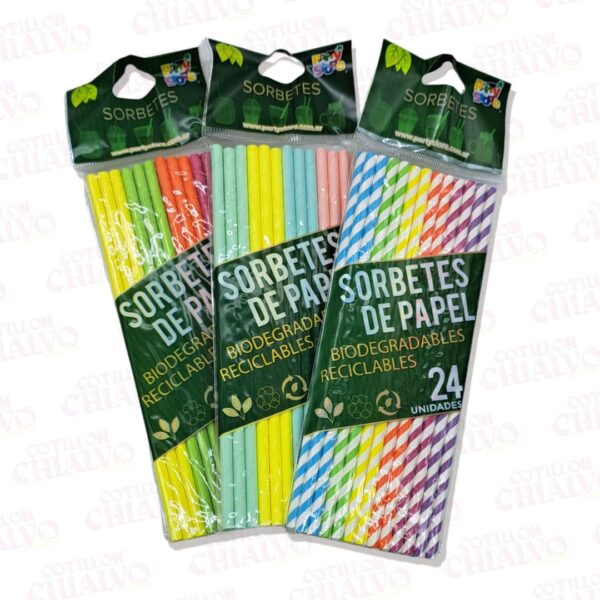 Sorbete Polipapel Fluo Surtido