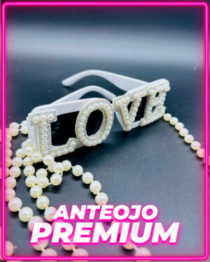 Anteojo Blanco Love
