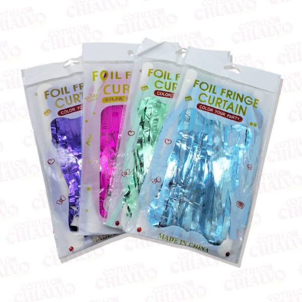 Cortinas Curtain Color Metalizados 2mts X1mt