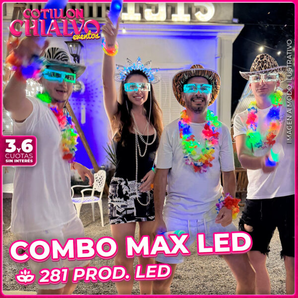 Pack Luminoso 150 Invitados