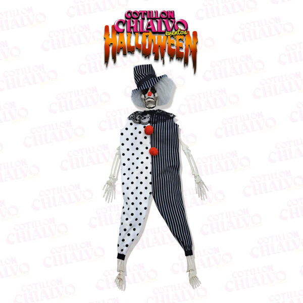Esqueleto Payaso 40cm