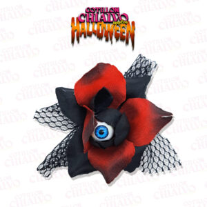 Prensa Pelo Halloween Rojo