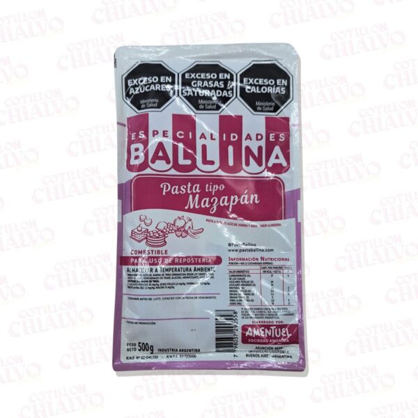 Pasta Mazapan 500gr