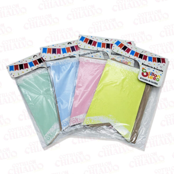 Banderines Pasteles