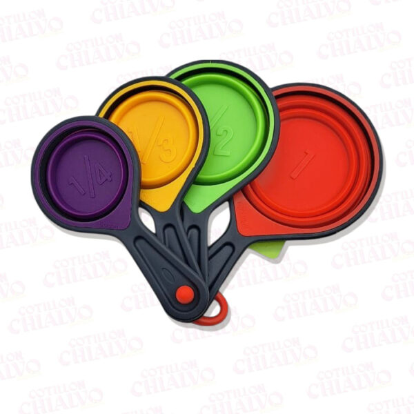 Set Taza Medidora Telescopico 4u