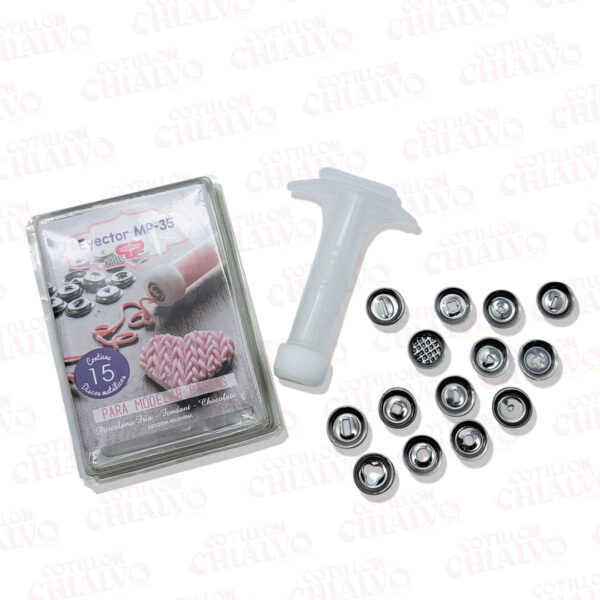 Eyector Plastico C/Discos Metal