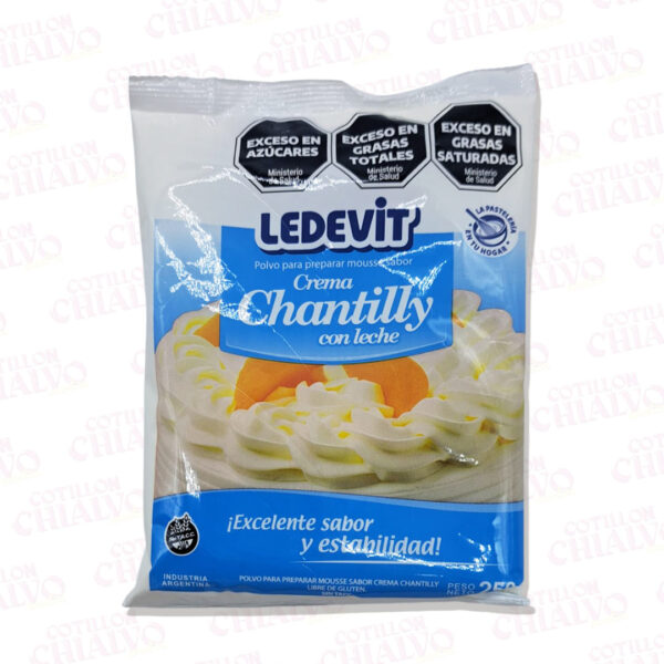 Crema Ledevit Chantilly Polvo 250gr