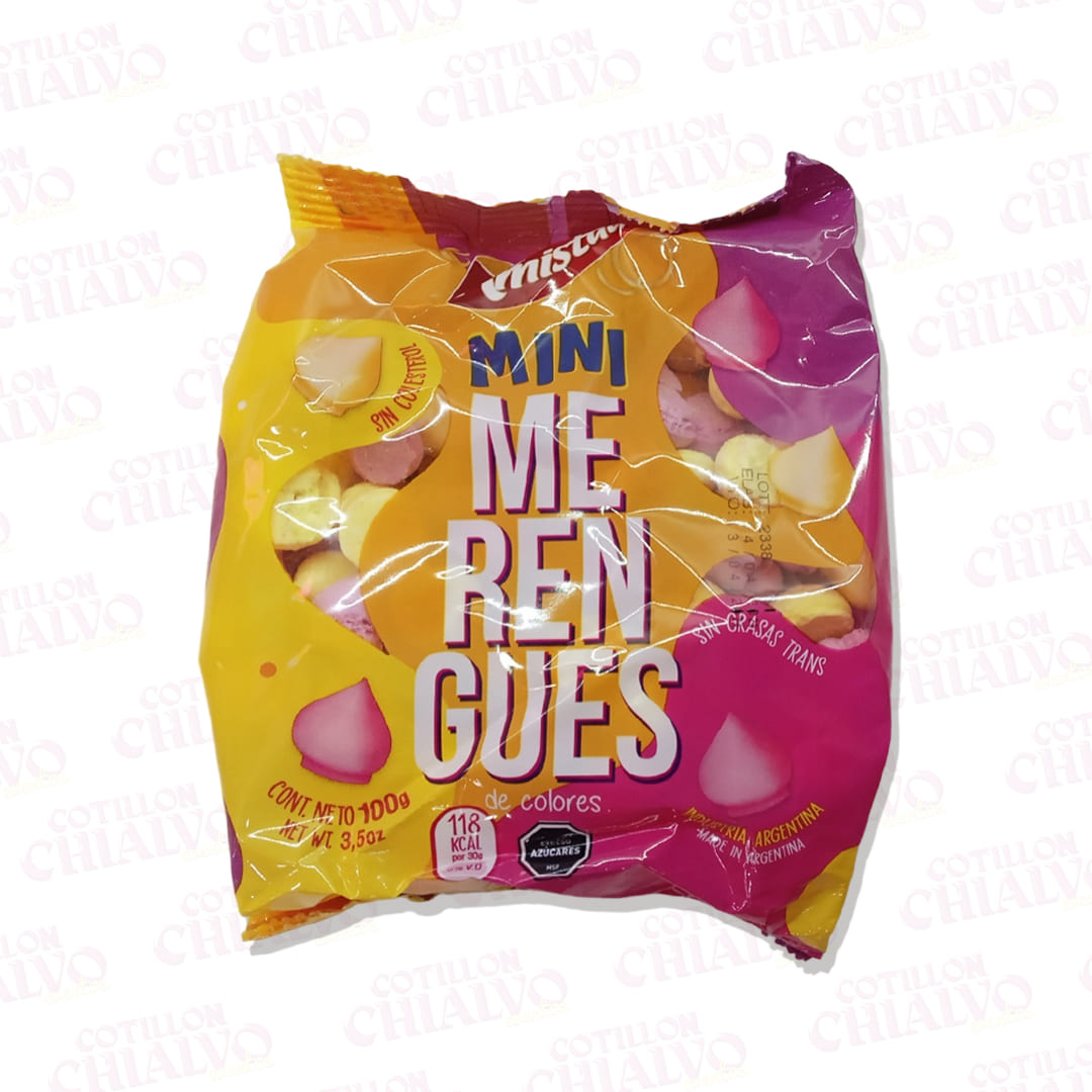 Merengue Mini Color 100gr