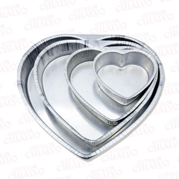 Molde Corazon Aluminio