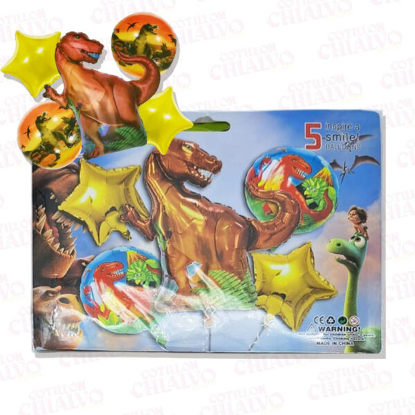 Set Globo Mylar 5u