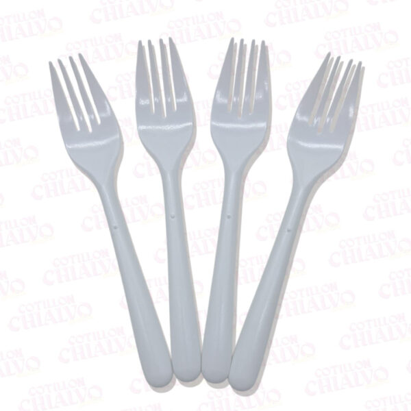 Tenedor Blanco