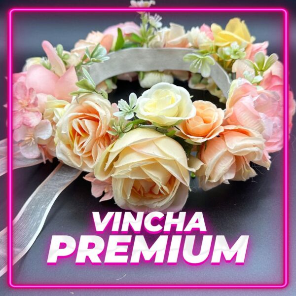 Vincha Flores Premiun