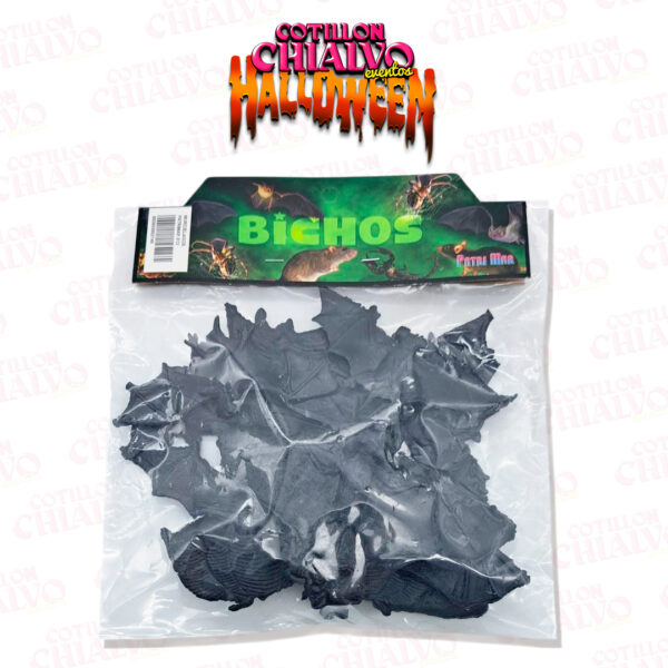 Murcielago Adhesivo Halloween 12u
