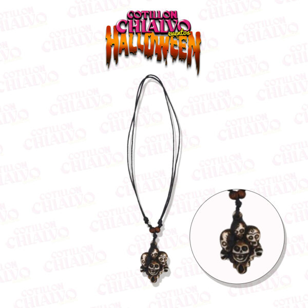 Collar C/Esqueletos Vudu