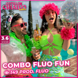Pack Fluo 100 Invitados