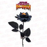 Rosa Tallo C/Ojo Halloween