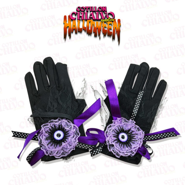 Guantes Encaje C/Ojos