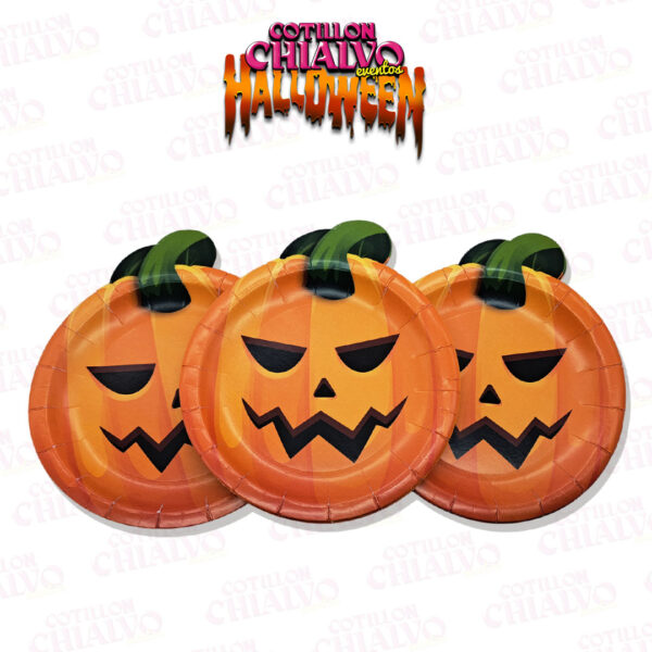 Plato Calabaza 8u