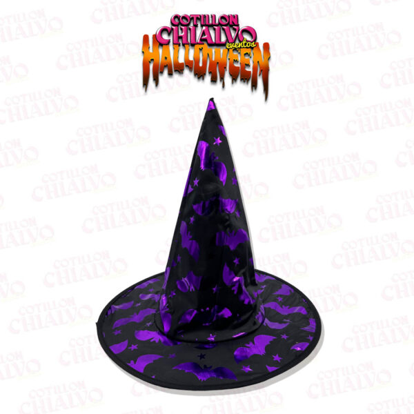 Sombrero Murcielago Violeta