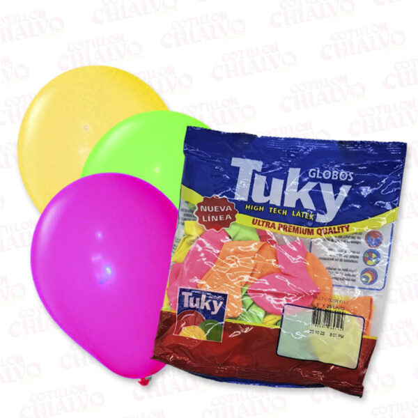 Globos Fluo 9" X 50U