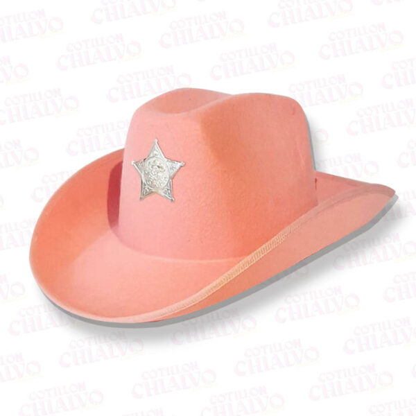 Sombrero Cowboy Sheriff Estrella