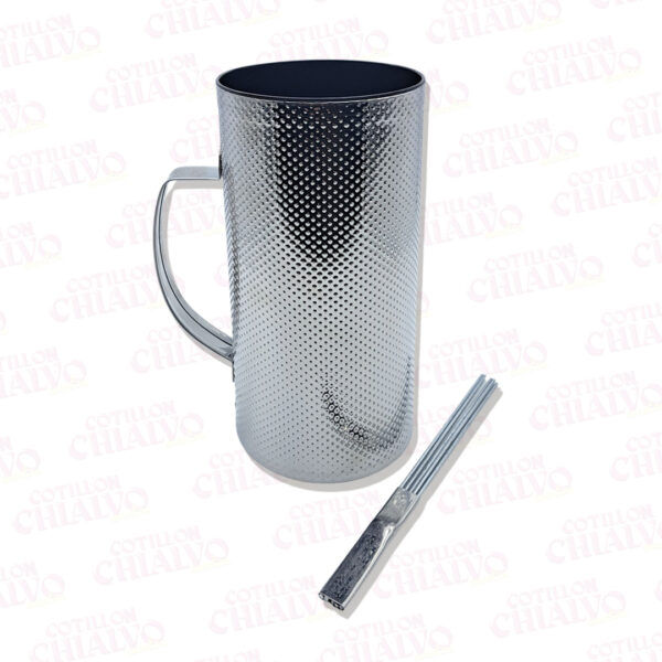 Vaso Guiro Metalico