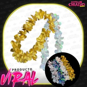 Collar metalizado Viral
