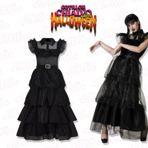 Vestido Merlina Negro