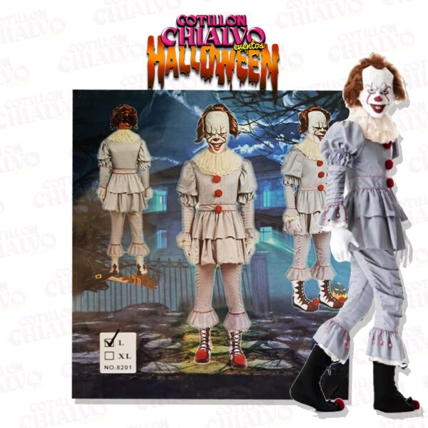 Disfraz Payaso It Adulto