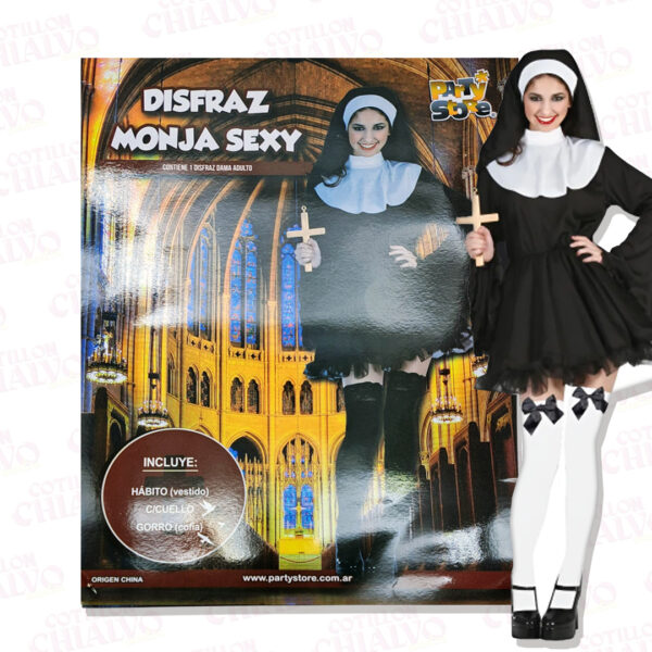 Disfraz Monja Sexi