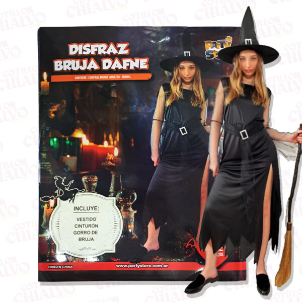 Disfraz Bruja Dafne