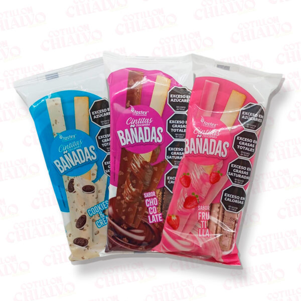 Cintitas Crocantes Bañadas Tostex 88gr