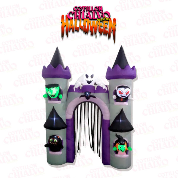 Inflable Castillo Halloween