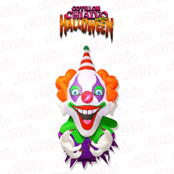 Inflable Payaso En La Ventana