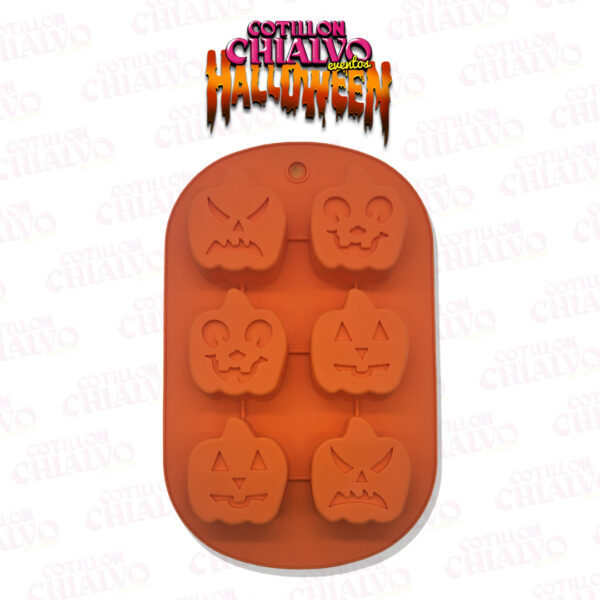Molde Silicona Halloween Surtido