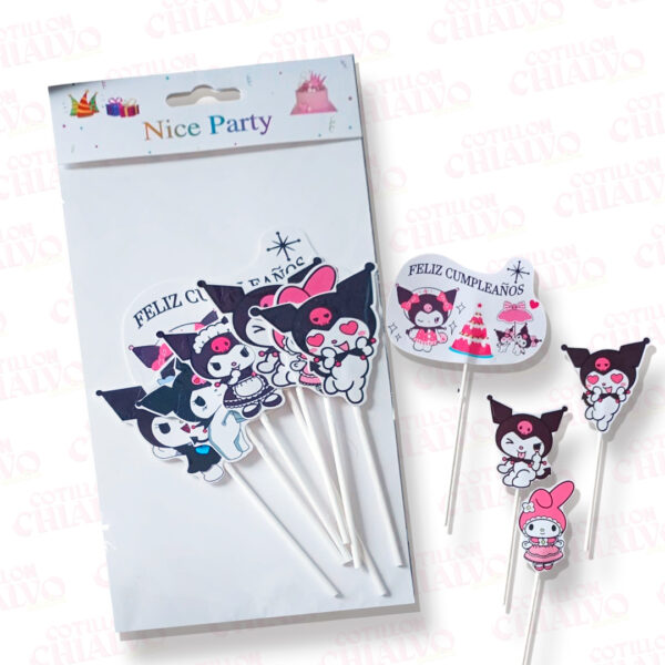 Adorno Topper Kuromi 7u