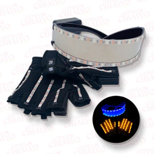 Guante + Anteojo Tira Led