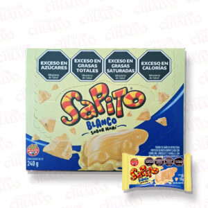 Rospo Sapito Chocolate Blanco Mani 10gr 24u