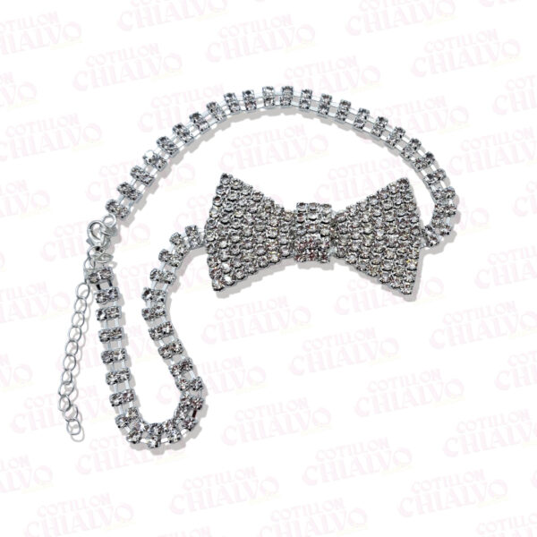 Collar Moño Strass