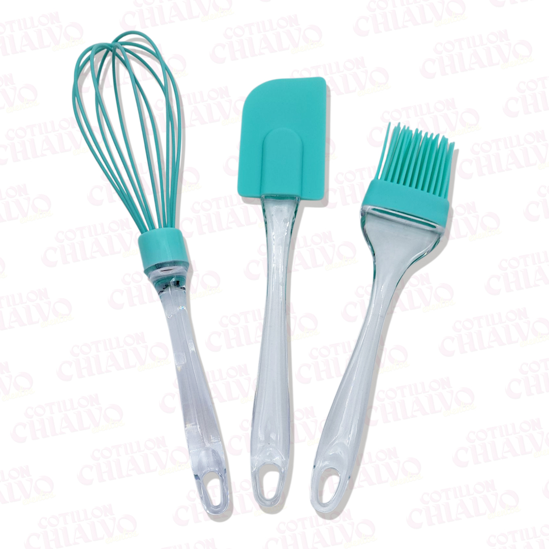 Set Batidor, Espatula y Pincel