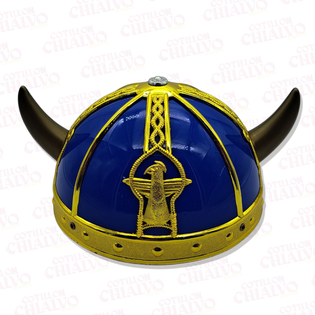 Casco Vikingo Chico Decorado