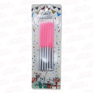 Vela Finita Bicolor 12cm 6u