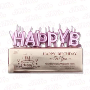 Set Topper + Vela Happy Birthday