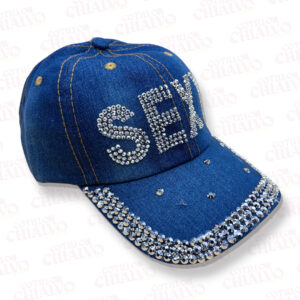 Gorra Jeans C/Strass