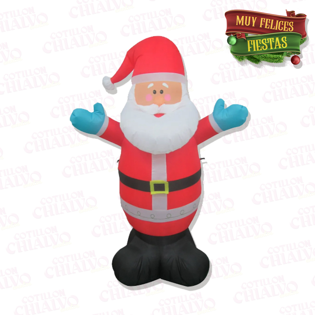 Inflable Abrazo Navideño C/Led 1,2mts