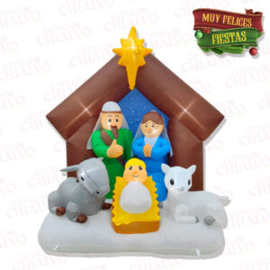 Inflable Pesebre 1.60mts