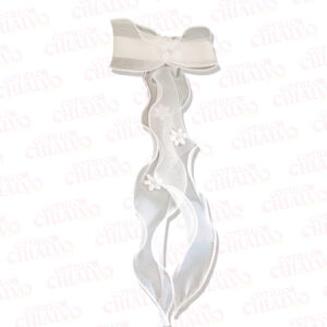 Moño Comunion C/Flores Y Strass